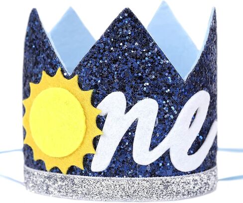 الرحلة الأولى حول عيد ميلاد الشمس - رحلة حول قبعة حفلة الشمس، الرحلة الأولى حول عيد ميلاد الشمس، تاج عيد الميلاد الأول للفضاء، قبعة الصبي الأول/عيد ميلاد واحد، تحطيم الكيك in Kuwait