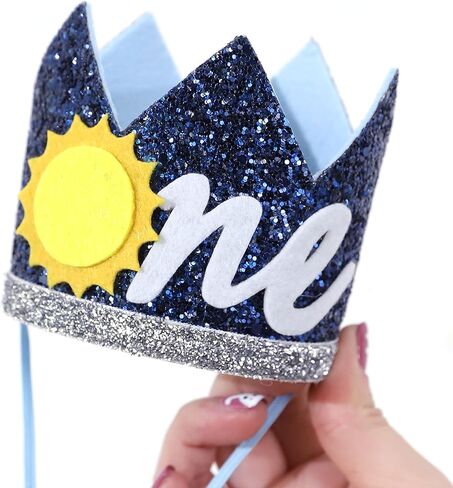 الرحلة الأولى حول عيد ميلاد الشمس - رحلة حول قبعة حفلة الشمس، الرحلة الأولى حول عيد ميلاد الشمس، تاج عيد الميلاد الأول للفضاء، قبعة الصبي الأول/عيد ميلاد واحد، تحطيم الكيك in Kuwait