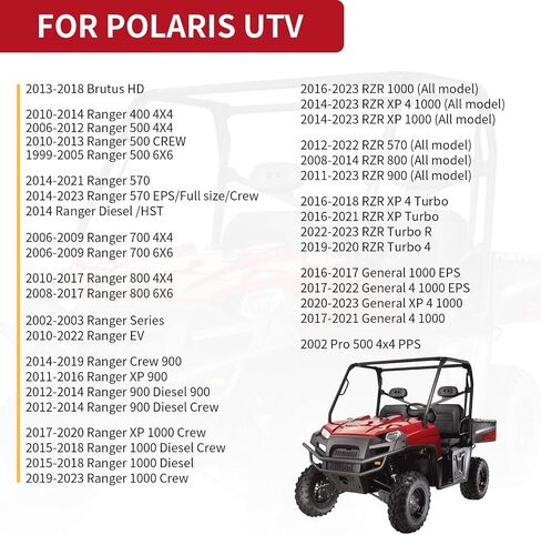 Front & Rear driveshaft u-joint For Polaris Ranger RZR Scrambler Sportsman 300 325 330 425 400 500 570 700 EV 800 850 900 1000 Turbo General 1000 4 XP EPS in Saudi Arabia