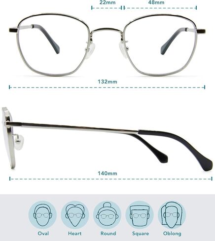 Felix Gray HARO Blue Light Glasses, Blue Light Blocking Glasses, Gaming Glasses, Computer Glasses in Saudi Arabia