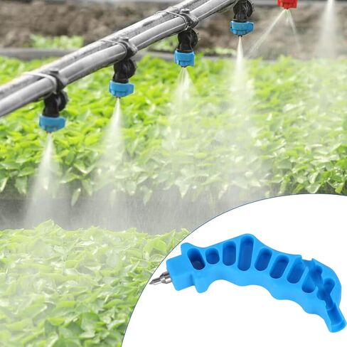 2-in-1 Drip Irrigation Tubing Hole Punch & Fitting Insertion Tool Kit Outdoor Drip Irrigation Tube Punch Drip Tube Hole Punch Tool Hand Punch for 1/4" Inch PE Tubing Sprinkler Systems in Saudi Arabia