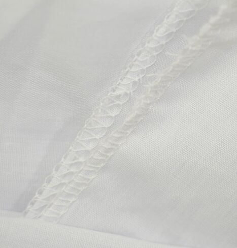 ملاءة سجادة مسند معلقة من أنجيليس، AFB5706، ملاءة سجادة قيلولة بيضاء للفصول الدراسية، مزيج من القطن والبوليستر، يمكن غسلها في الغسالة، للاستخدام في الرعاية النهارية أو مرحلة ما قبل المدرسة أو غرفة اللعب in Kuwait