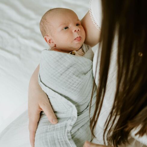 Little Unicorn 100% Organic Cotton Muslin Swaddle Blanket | Multi Use | Unisex (Driftwood) in Saudi Arabia