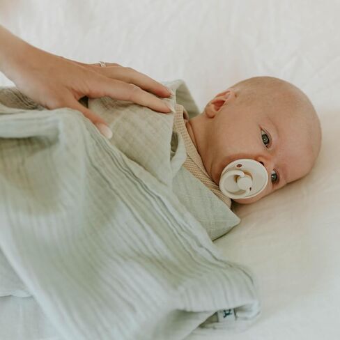 Little Unicorn 100% Organic Cotton Muslin Swaddle Blanket | Multi Use | Unisex (Driftwood) in Saudi Arabia