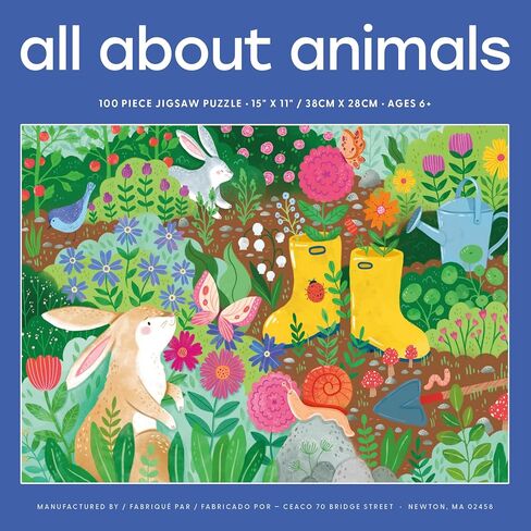 Ceaco - All About Animals - 100 Piece Jigsaw Puzzle in Saudi Arabia