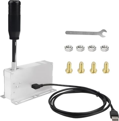 Endxedo USB متسلسل لجهاز الكمبيوتر الشخصي Windows PC Gearshfiter لـ Logitech G25 G27 G29 G920 TH8A Sim عجلة سباق مناسبة للأوساخ WRC Assetto Corsa LFS ETS Forza Horizon 4 PC win10 win7 XP in Kuwait