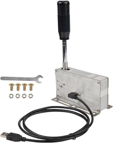 Endxedo USB متسلسل لجهاز الكمبيوتر الشخصي Windows PC Gearshfiter لـ Logitech G25 G27 G29 G920 TH8A Sim عجلة سباق مناسبة للأوساخ WRC Assetto Corsa LFS ETS Forza Horizon 4 PC win10 win7 XP in Kuwait