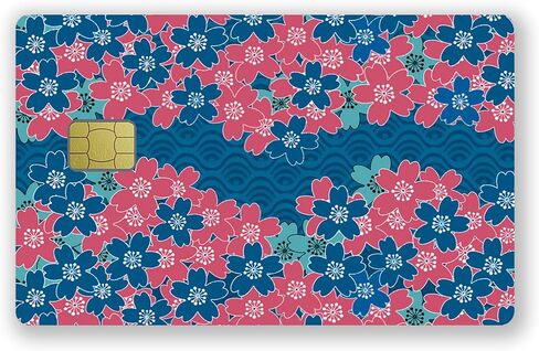 Cherry Card Stickers Skin No Bubble Slim Waterproof Anti-Wrinkling Removable Vinyl Debit Cover Credit Card Decals in Saudi Arabia
