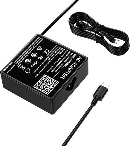 شاحن كمبيوتر محمول USB C 100 واط شاحن PD سريع 100 واط لـ Asus ROG Flow Z13 X13 ZenBook 14X 14 Mac Book Pro/Air More، M1، USB-C DC 5V-20V 3.0A-5.0A، Lenovo Asus HP Acer Samsung LG Gaming Power Supply Cord in Kuwait