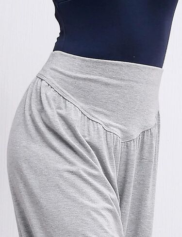 Daydance Modal Grey Harem Pants for Women Ballet, Loose Sweatpants for Yoga, Dance, Exercise, Jogging in Saudi Arabia
