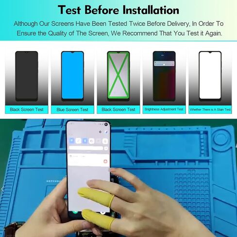 شاشة LCD لهاتف Motorola Moto One 5G Ace XT2113 مجموعة بديلة للشاشة تعمل باللمس مع أدوات إصلاح - ليست لهاتف Moto One 5G، أسود in Kuwait
