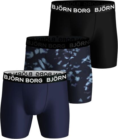 Björn Borg | Bjorn Borg PERFORMANCE BOXE 3Pack, Boxer Briefs for Men, Training Underwear, Multi-Packs Available in Saudi Arabia
