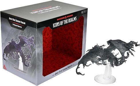 Dungeons & Dragons D&D Icons of The Realms: Adult Blue Shadow Dragon - Painted Figure, RPG Miniatures, Display Or Use with Your Tabletop Roleplaying Games in Saudi Arabia