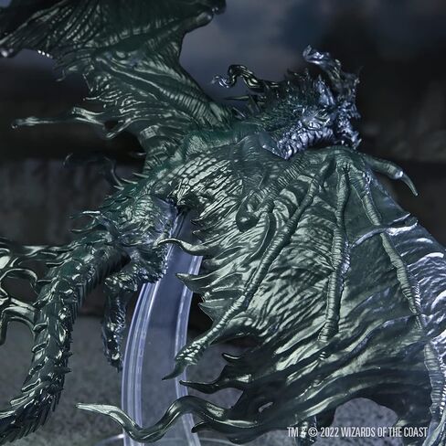 Dungeons & Dragons D&D Icons of The Realms: Adult Blue Shadow Dragon - Painted Figure, RPG Miniatures, Display Or Use with Your Tabletop Roleplaying Games in Saudi Arabia