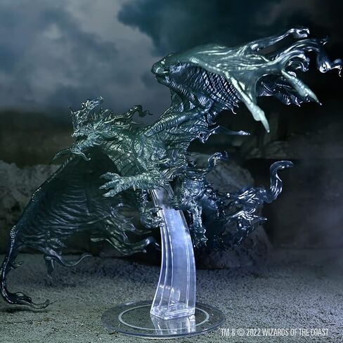 Dungeons & Dragons D&D Icons of The Realms: Adult Blue Shadow Dragon - Painted Figure, RPG Miniatures, Display Or Use with Your Tabletop Roleplaying Games in Saudi Arabia