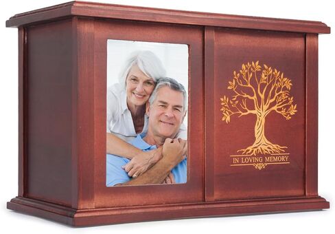 X-Large Urns for Human Ashes Adult Male Female, Up to 500 Cubic Inches Urns for 2 People, Extreme Large Urns for Ashes Mom Dad (Extra Large Red) in Saudi Arabia