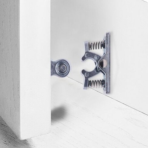 Door Catches Cabinet Double Roller Catches Heavy Door Catch Spring Latch Easy Lock Stop Catch Release Clamp for Boat, Home, Kitchen, Bathroom, Office (MP-4) in Saudi Arabia