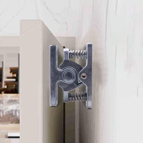 Door Catches Cabinet Double Roller Catches Heavy Door Catch Spring Latch Easy Lock Stop Catch Release Clamp for Boat, Home, Kitchen, Bathroom, Office (MP-4) in Saudi Arabia