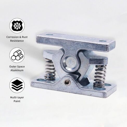 Door Catches Cabinet Double Roller Catches Heavy Door Catch Spring Latch Easy Lock Stop Catch Release Clamp for Boat, Home, Kitchen, Bathroom, Office (MP-4) in Saudi Arabia
