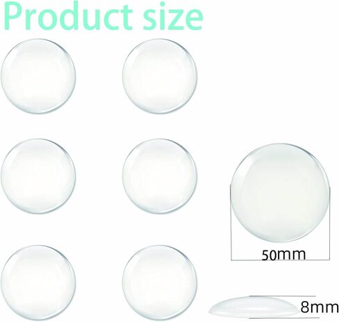 أقوى جدار مقبض الباب سدادة مقبض مطاطي شفاف مستدير جدار درع وسادة الحرس الباب الوفير جدار حامي كاتم الصوت (6 قطعة) in Kuwait