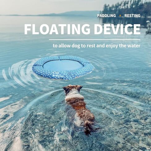 ALL FOR PAWS Dog Float for Pool no Need to inflate Pool Float for Dogs Dog Pool Floats for Small Dogs Dog Floats for Pool Dog Floats for Pool Puncture Proof in Saudi Arabia