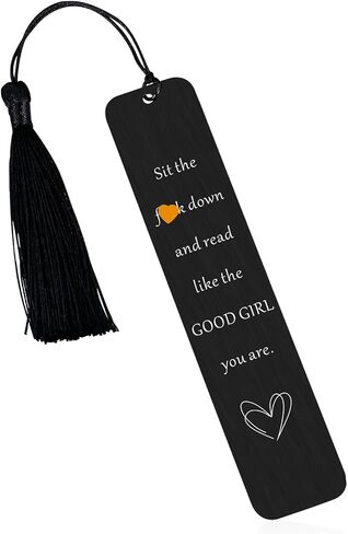 Spicy Reader Bookmark for Women Book Lover Bookish Smut Book Marker with Tassels for Birthday Valentine Gifts Female Friends Her Bookworms Book Accessories for Reading Lovers Dark Romance Lover Gifts in Kuwait