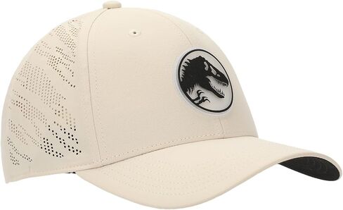 Jurassic Park T-Rex Silhouette Adult Tan Traditional Adjustable Hat in Saudi Arabia