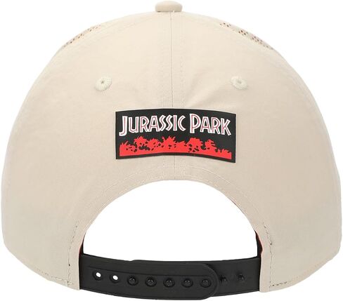 Jurassic Park T-Rex Silhouette Adult Tan Traditional Adjustable Hat in Saudi Arabia