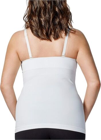 Bravado Designs Women's Seamless Maternity Nursing Tank Top for Breastfeeding, Pregnancy Must Have with Built in Bra, Black, X-Large in Saudi Arabia