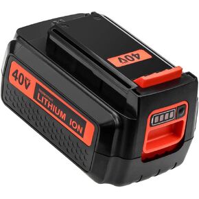 3.0Ah LBX2040 Replacement for Black and Decker 40V Battery Compatible with Black and Decker 40V Lithium Battery LBXR2036 LBXR36 LBX36 LBX2540 LST540 LCS1240 LBX1540 LST136W Series Cordless Power Tools