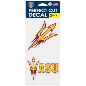 WinCraft NCAA Perfect Cut Decal (Set of 2)
