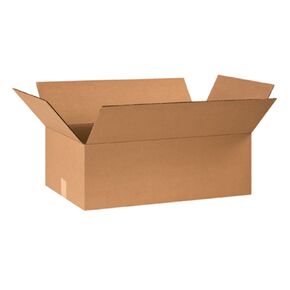 AVIDITI 24 x 14 x 8" Flat Corrugated Boxes 24"L x 14"W x 8"H, Pack of 20| Shipping, Packaging, Moving, Storage Box for Home or Business, Strong Wholesale Bulk Boxes