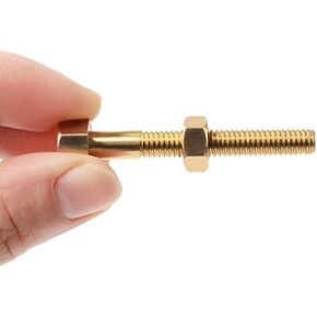MilesMagic Magician's Micro Psychic Nut Off Bolt Screw Gimmick Close Up Mentalism Rotating Screw Moving Close Up Ultimate Magic Trick