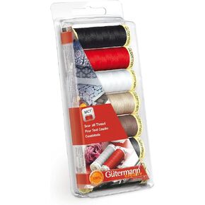 A&E GUTERMANN CONSUMER DIV مجموعة خيوط Gutermann الأساسية للخياطة بالكامل من البوليستر - 7 بكرات
