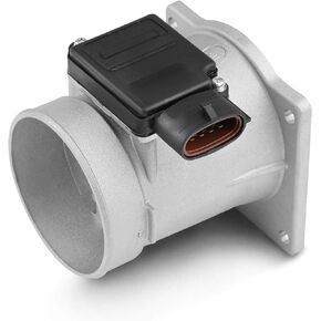 A-Premium Mass Air Flow Sensor Meter Assembly W/ 4Pins Compatible with Ford Explorer 1995, Ranger 1995 - OHV 6Cyl 4.0L - Replace for# F57F12B579AA, F57Z12B579A