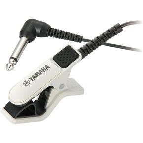 Yamaha Tuner Microphone TM-30BK Clip Type Microphone That Sends Vibrations Directly to The Tuner by attaching The Microphone to The Instrument