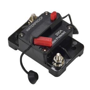 Circuit Breaker Car Auto Boat Stereo Audio Fuse,30-300 A Amp Manual Reset Circuit Breaker Car Auto Boat Audio Stereo Fuse Plug (300A)