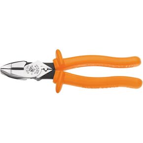 Klein Tools 20009NEEINS Heavy Duty Insulated Side-Cutting Pliers, Streamlined Design with Knurled Jaws and 1000 V Rating