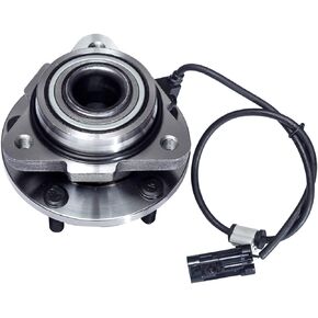 513200 (for RWD Models Only) Front Wheel Bearing and Hub Assembly Compatible with 1998-2005 Chevy Blazer /1998 1999 2000 2001 2002 2003 2004 G-MC Jimmy [5 Lug w/ABS]