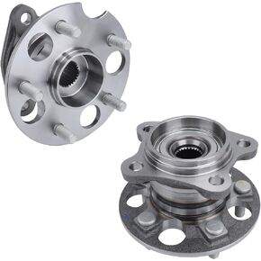 DRIVESTAR 512284 AWD Rear Wheel Hub & Bearing Assembly fits for Lexus RX330/2007-09 RX350/2006-08 RX400h 2004-06, 2004-13 for Toyota Highlander/2009-15 Venza, AWD Models only(Pair)