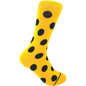 Men's Groomsmen Wedding|Party Events|Gala Collection Big Dots Dress socks