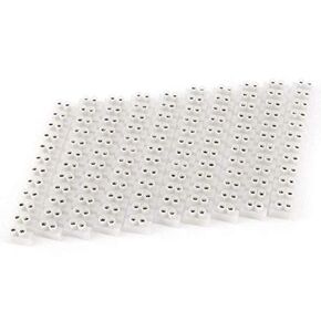 Terminal Blocks, 10Pcs 360V 10A Terminal Strips Electrical Dual Row Screw Terminals Electric Barrier 12 Position Dual Electric Terminal Strip Block Wire Connector Block