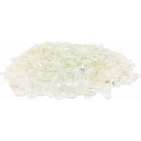 1 lb Rock Quartz Small Tumbled Chips Crushed Stone Healing Reiki Crystal Jewelry Making Home Decoration
