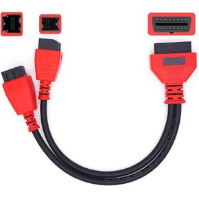 JUTA OBD2 Adapter Compatible for Chrysler 12+8 Programming Cable Connector, Bypass Gateway Protocol Cable