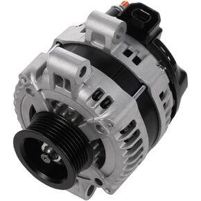 New Alternator Compatible for Chevrolet for Impala V8 5.3L 2006-2009 for Buick for LaCrosse V8 5.3L 2008-2009, 135Amp/12Volt High Output Alternator Replaces AL8835X 104210-4220
