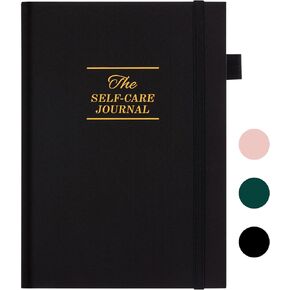 Self-Care Journal, Wellness & Daily Reflection Notebook – Gratitude Journal Guided Journal for Women – Self Care Planner, Mental Health Journal with Mood Tracker – A5 Size (Pink)