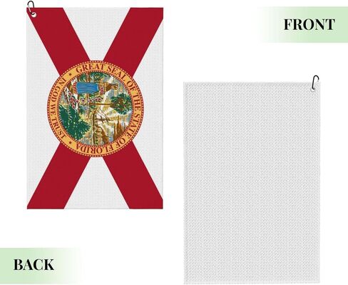 Golf Towel, Texas Flag Golf Towel with Carabiner Clip, Microfiber Towel for Golf Bag Men and Women Golf Accessories Golf Birthday Gifts in Kuwait