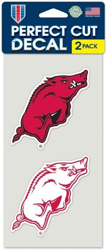 WinCraft NCAA Perfect Cut Decal (Set of 2) in Saudi Arabia