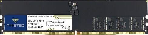 Timetec 16GB DDR5 5600MHz PC5-44800 غير مخزنة غير ECC 1.1V CL46 1Rx8 Sinlge Rank 288 Pin UDIMM ذاكرة عشوائية مكتبية RAM وحدة ترقية in Kuwait