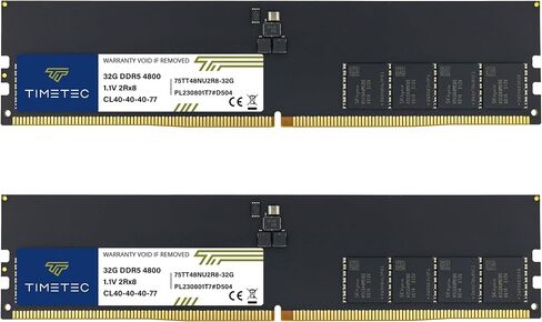 Timetec 16GB DDR5 5600MHz PC5-44800 غير مخزنة غير ECC 1.1V CL46 1Rx8 Sinlge Rank 288 Pin UDIMM ذاكرة عشوائية مكتبية RAM وحدة ترقية in Kuwait